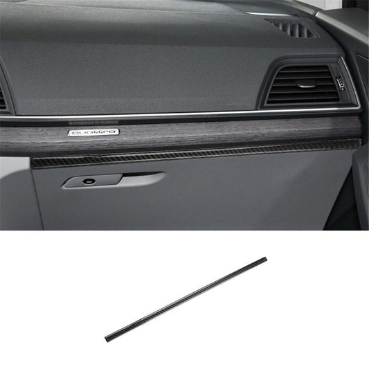 Carbon Fiber Dashboard Strip Passenger Side Trim for Audi Q5 2018-2021