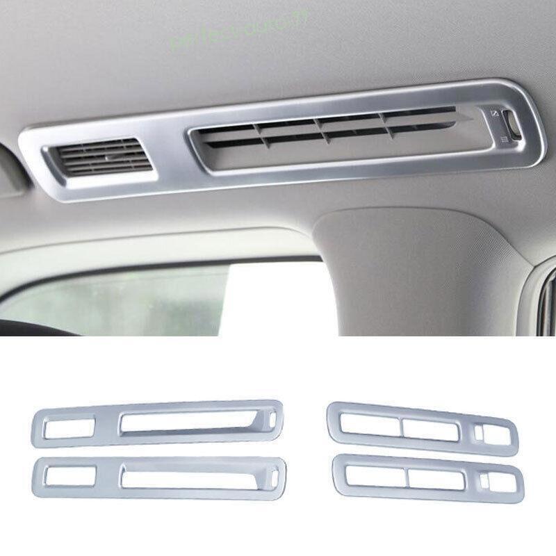 for Nissan Armada Y62 2017-24 Silver Rear Upper LR Air Outl Vent Panel Trim 4X