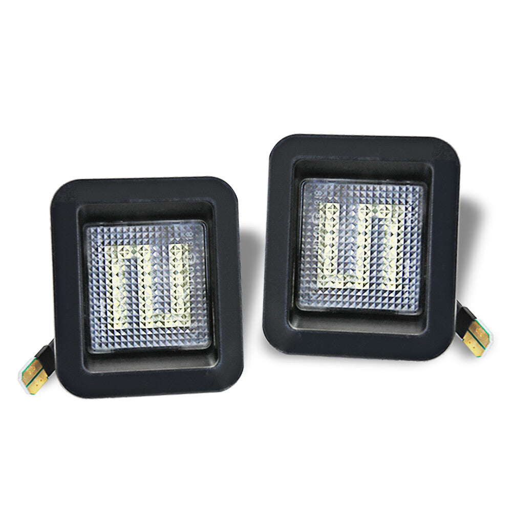 Rear LED Number License Plate Lights White Lamp for Ford F-150 Raptor 2015-UP