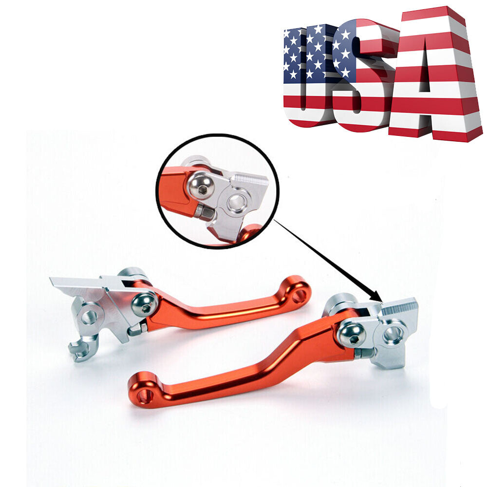 For 250 XC-W/XCF-W/SX/SXF 2014-2018 115 16 17 Orange Brake Clutch Levers handle