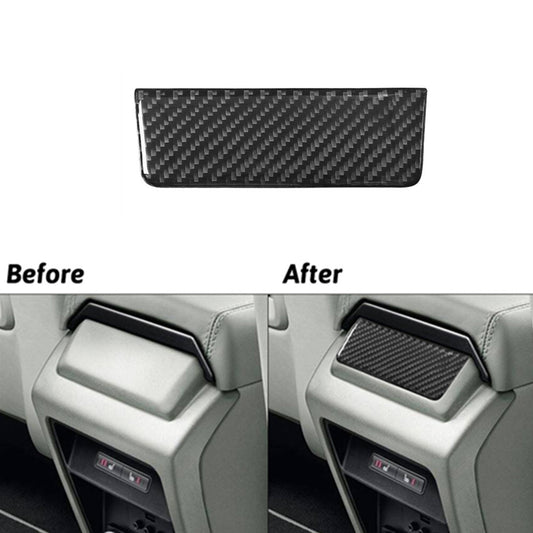 Carbon Fiber Rear Console Panel Trim for Land Rover Discovery Sport 2015-2019