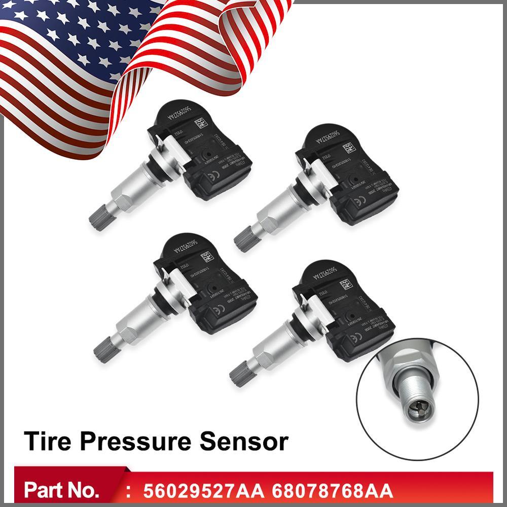 4pcs NEW Tire Pressure Sensor For 2008-2012 for Chrysler Town Country 56029527AA