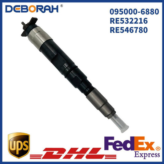 Diesel Common Rail Fuel Injector 095000-6880 RE532216 for TOYOTA HILUX 1KD