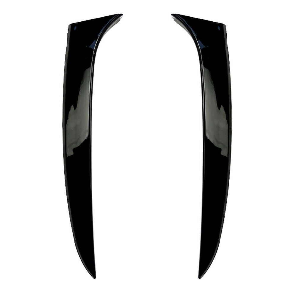 for Kia Sportage R 2011-15 12 13 Black Rear Window Spoiler Side Wing Trim Cover