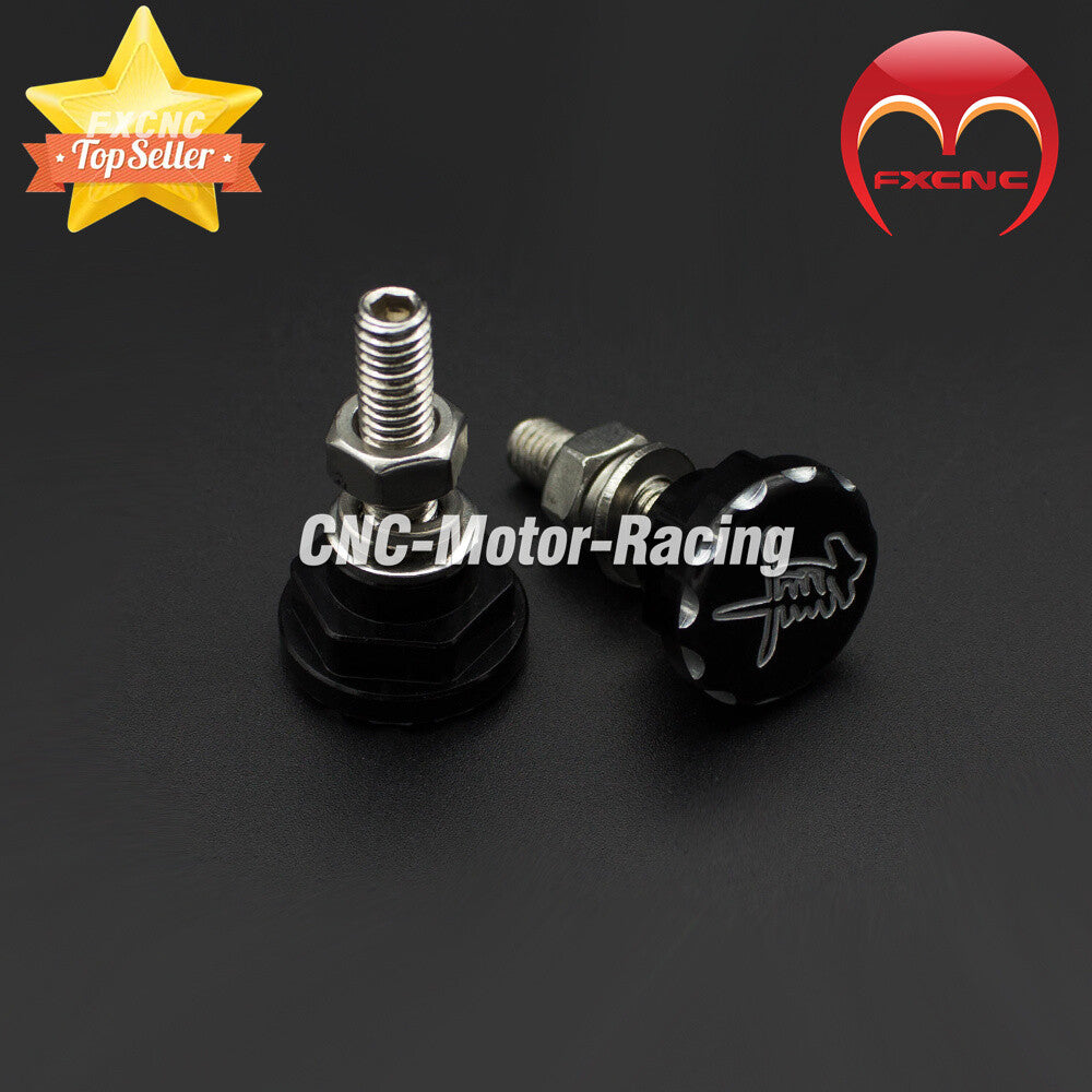 License plate frame bolt fasteners are suitable for Suzuki GSXR1300/Hayabusa 1999 - 2018.