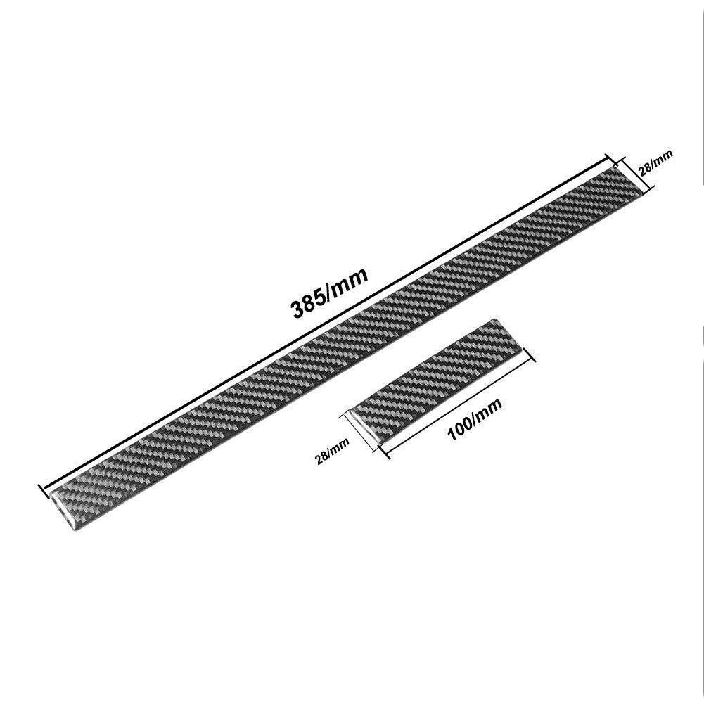 Carbon Fiber for Co -pilot Decorative Strip Trim Cover for Subaru Forester 2005-2008