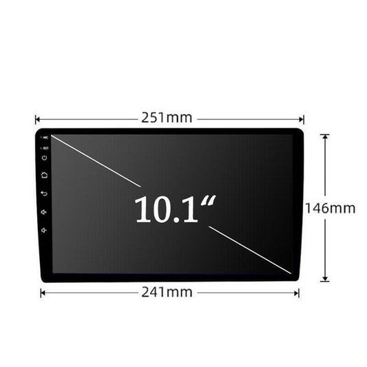 Auto 1 Din 10Android 11 Stereo GPS Navigation MP5 Player WiFi Radio Bluetooth