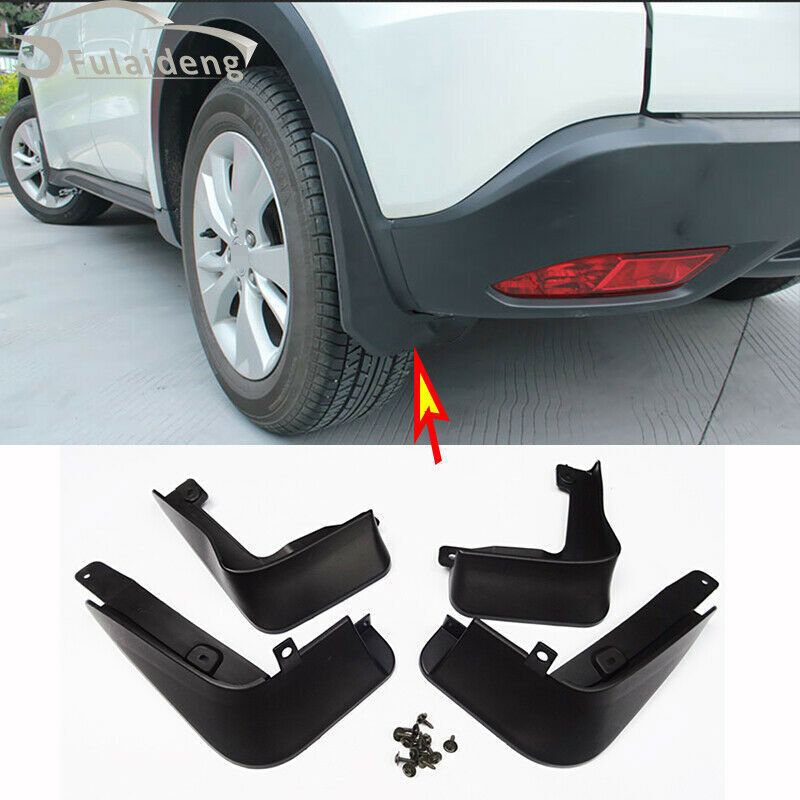 Fits for Honda Vezel HR-V 2016-2022 Mud Flaps Splash Guards Fender Mudguard 4Pcs