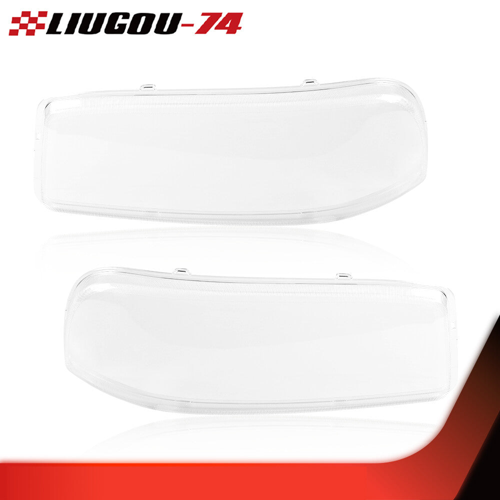 new transparent protective case for headlights, lenses, and crash lights of 1999-2007 for GMC for Sierra for Yukon .