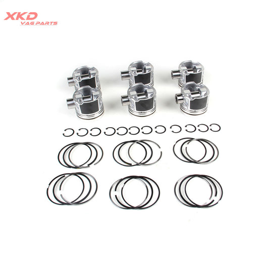 3.0TDI Piston Ring Assembly Fit for VW Touareg for Audi for A4 for A5 for A6 Q5 CRCA CRCD CAMA
