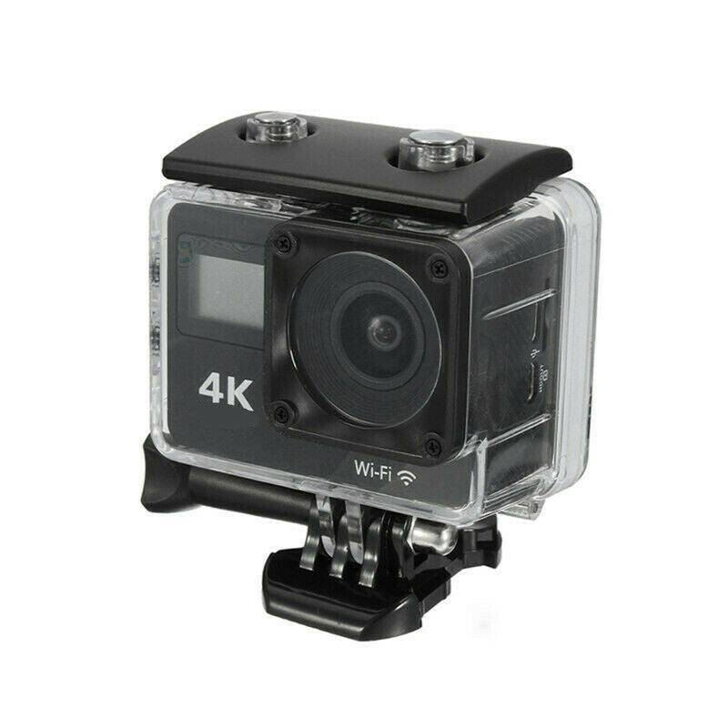 Motobike Helmet 4K Camera Dual Screen 2.0 WIFI Logger Sport DV Wide Angle Lens