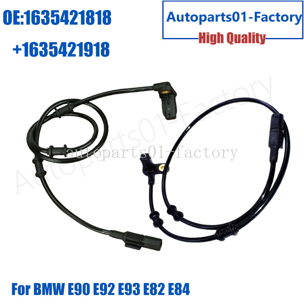2PCS Front Left+Right ABS Wheel Speed Sensor for Benz ML350 ML500 2003-2005