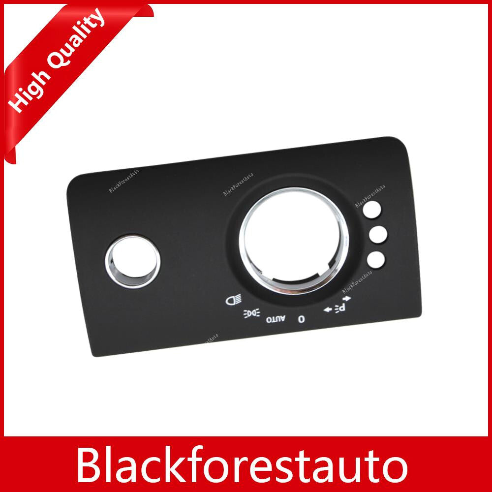 Headlight Control Switch Cover Black Fits 06-13 for Mercedes X164 GL450 ML350