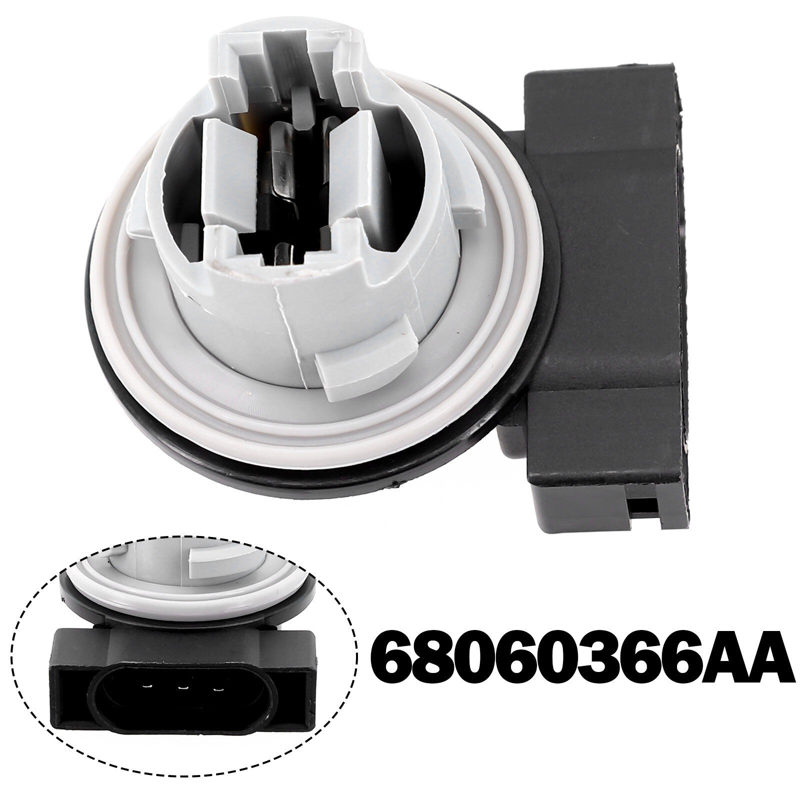 Front Turn Signal and Side Marker Replacement Socket for Chrysler LHS (LH)
