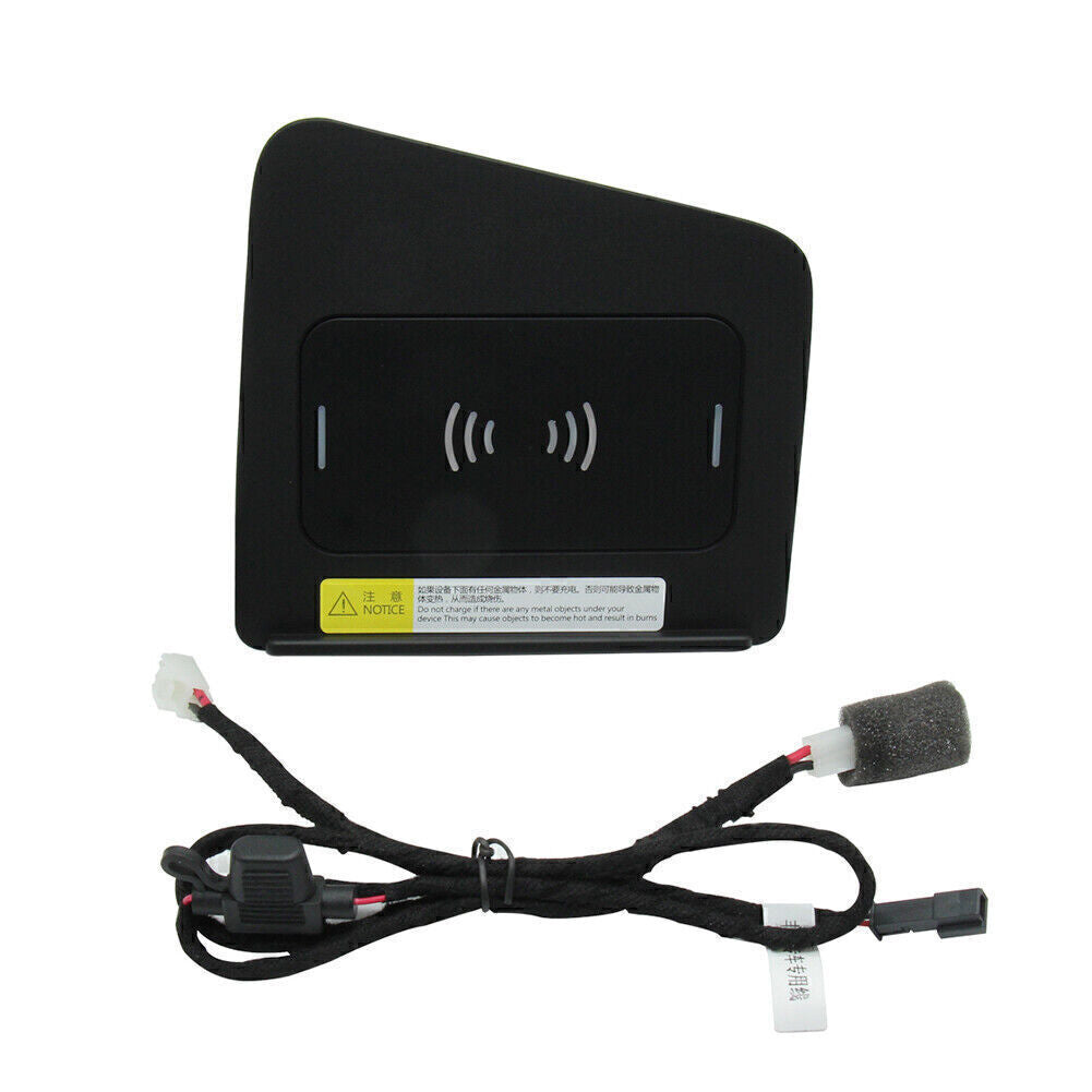 Car Wireless Charger Phone Fast Charging Pad Fit for Toyota Highlander 2014-2019