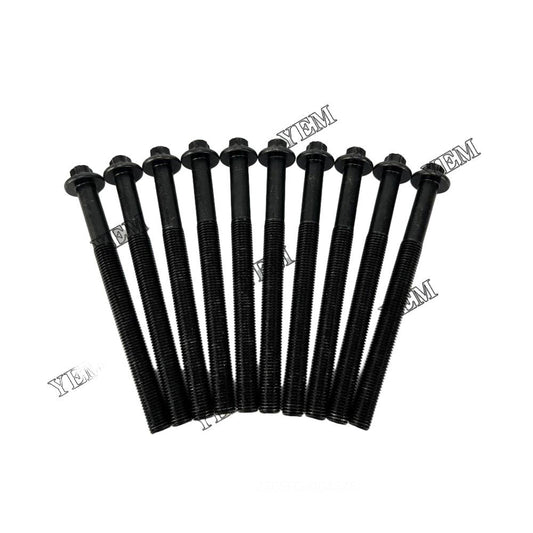 10PCS JCB448T Cylinder Head Screw 320-02711 Fit For JCB Excavator Diesel Engine