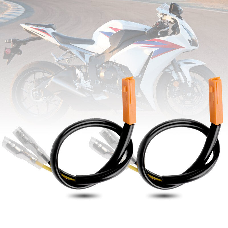 4X Turn Signal Adapter Plugs Connector Wire Cable for Honda CBR1000RR 2004-2012