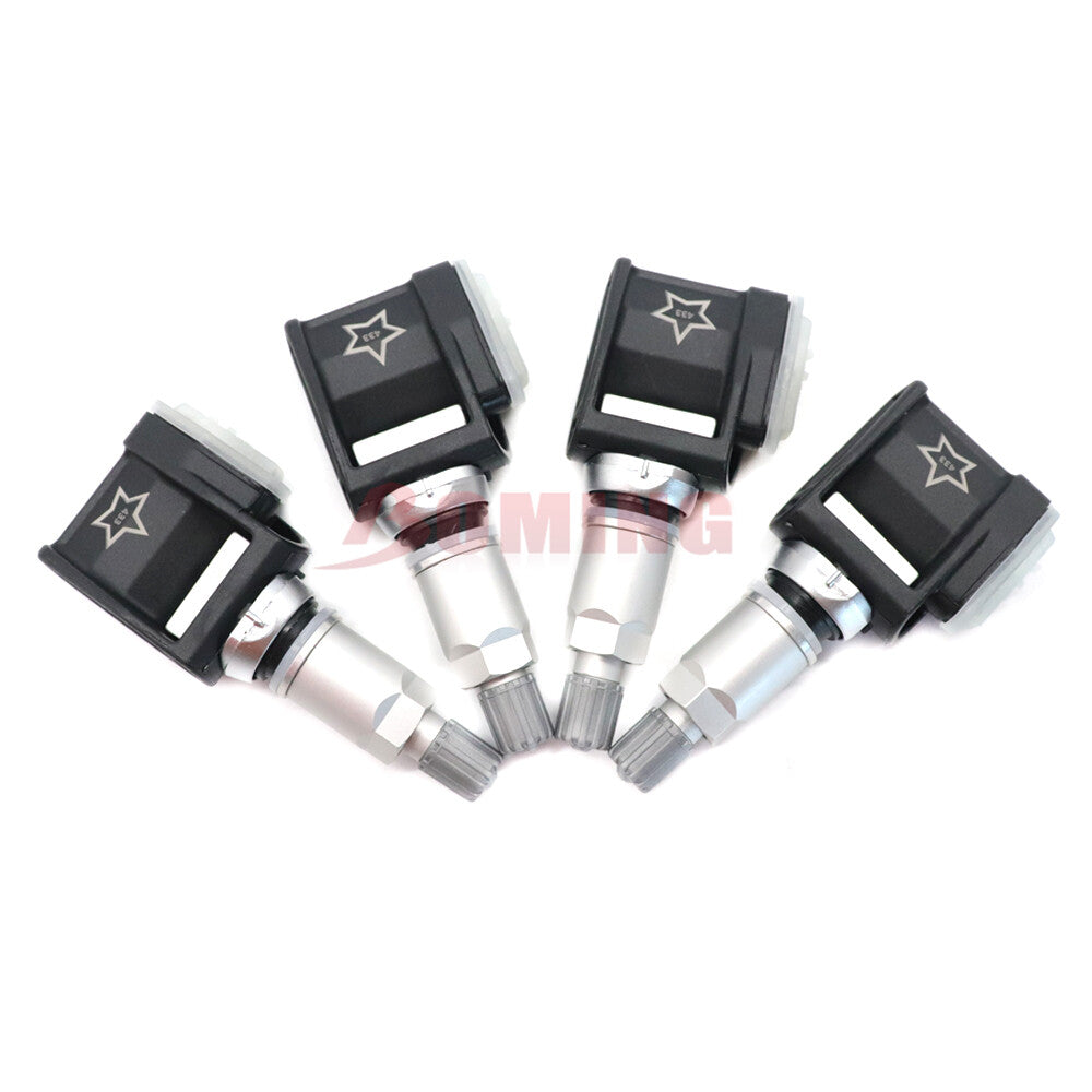 Set of 4 Tire Sensors A0009052102 Tpms 433MHz for BMW 540i 740i 750i X3 G20 G30