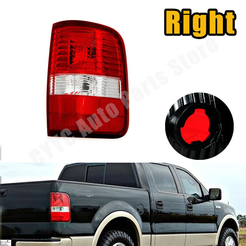 1 Pcs Right for Ford F150 2004-2008 Tail Light Cover Without Bulb Passenger side