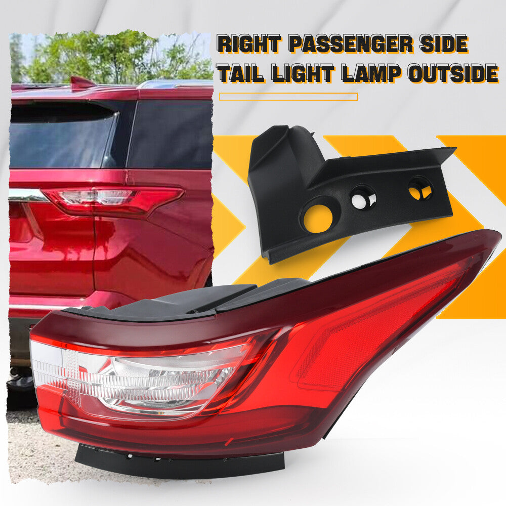 Rear Stop Lamp Passenger 2018-2021 for Chevrolet Traverse 84618032 Tail Light