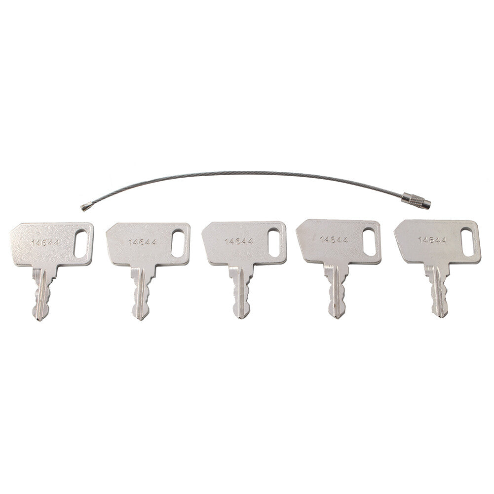 Ignition Key For Terex Generation 7 Articulated Dump Truck ADT 14644 M516 5PCS