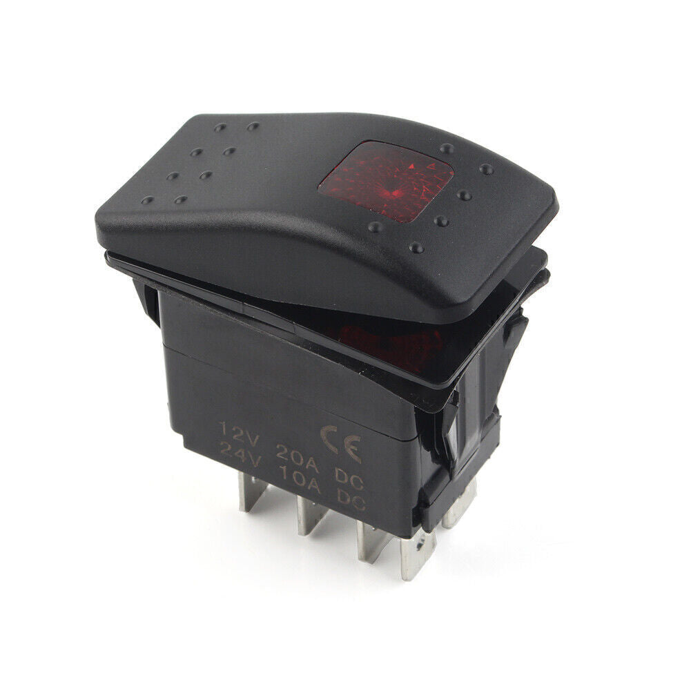 Rocker Start Stop Switch For Onan 308-1038 RV Generator 5PINS Connector