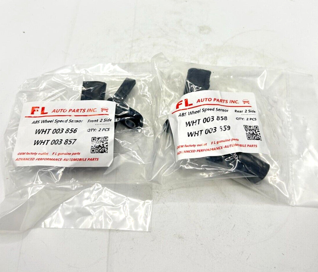 4 pcs Front and Rear ABS Wheel Speed Sensor for Audi Q5 for VW for Passat for Golf for Jetta