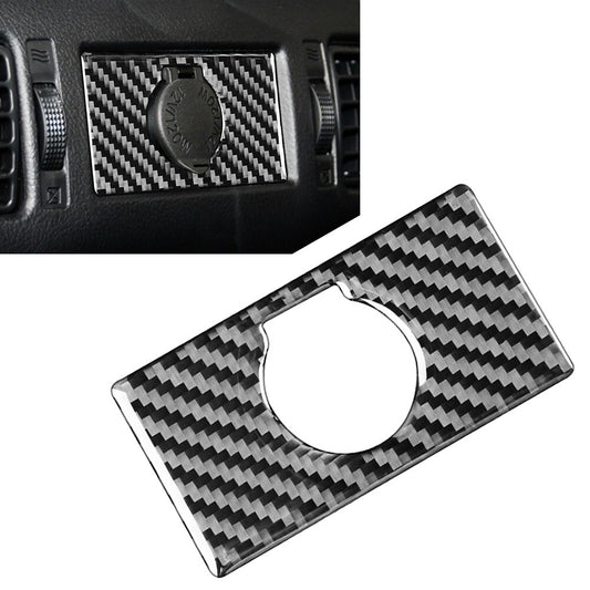 for Toyota Tundra 2014-2021 Inner Rear Cigarette Lighter Switch Cover Trim Black