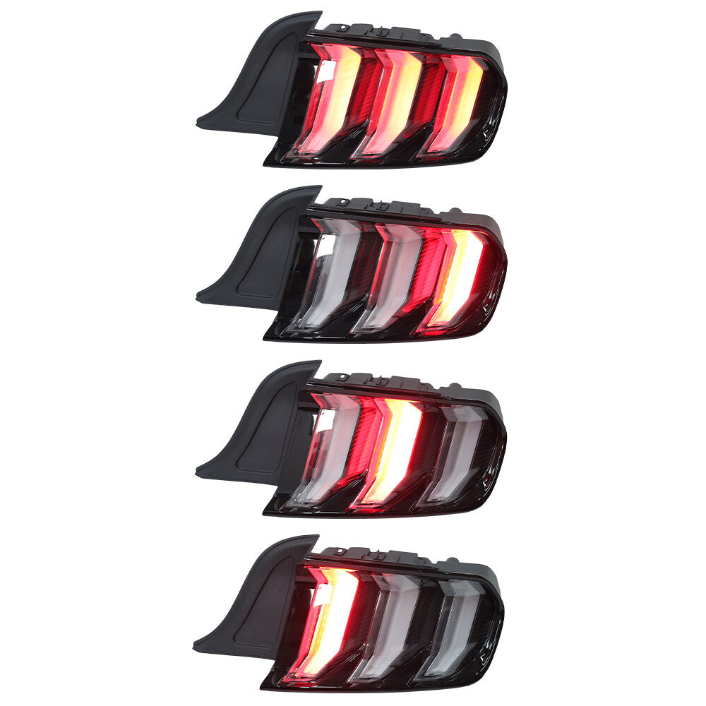 2×Für for Ford for Mustang 2015-2023 Rückleuchten Rücklicht Heckleuchte Links+Rechts