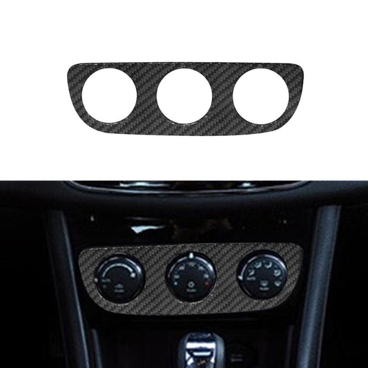 Carbon Fiber Climate Control Inner Frame Cover Trim for Chrysler 200 2011-2014