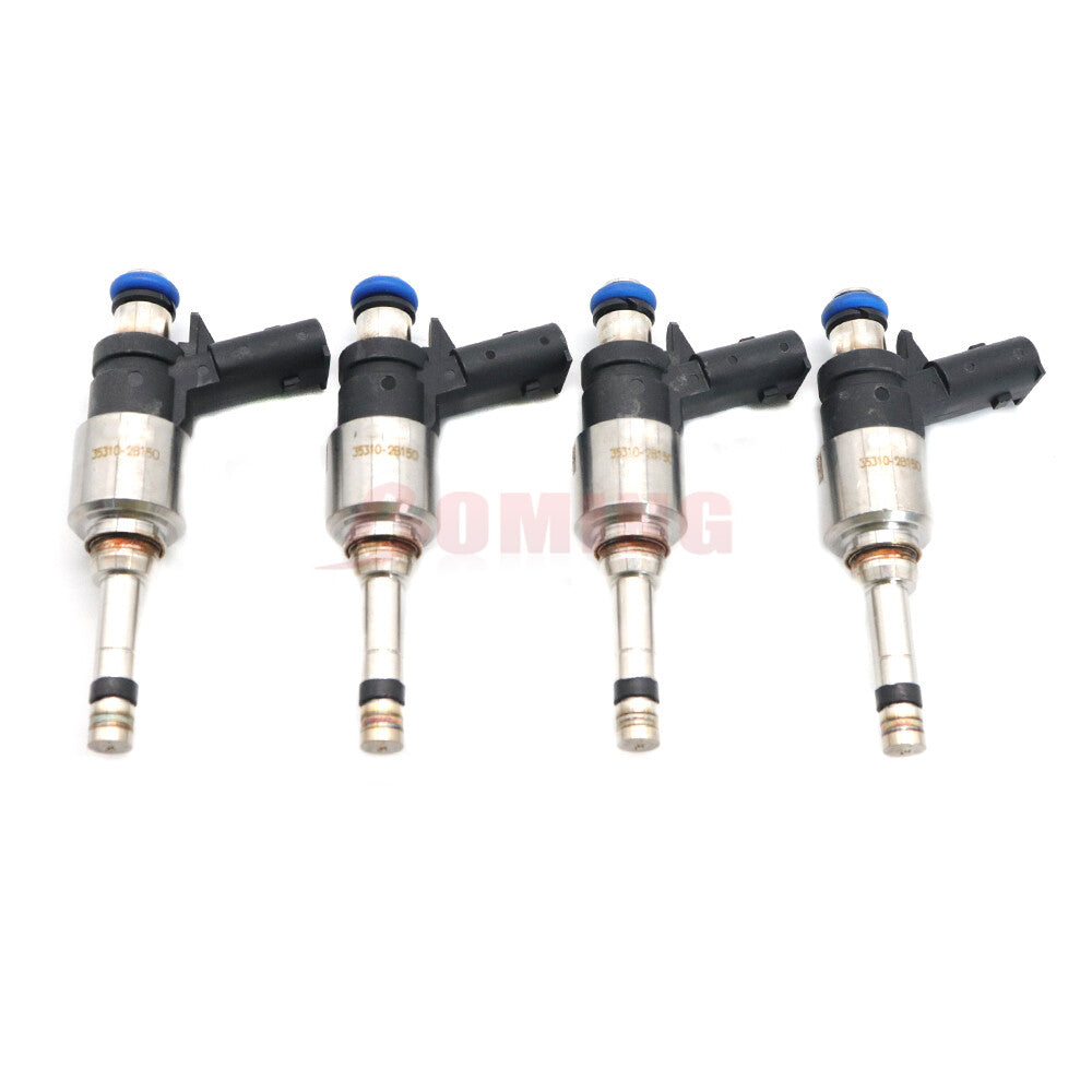 New 4PCS Fuel Injector 35310-2B150 for Hyundai Accent for Kia Rio Soul 1.6L 2018-20