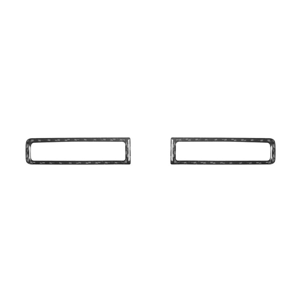 Carbon Fiber Center Control Vent Inner Frame Trim for Volkswagen for Tiguan 2013-17