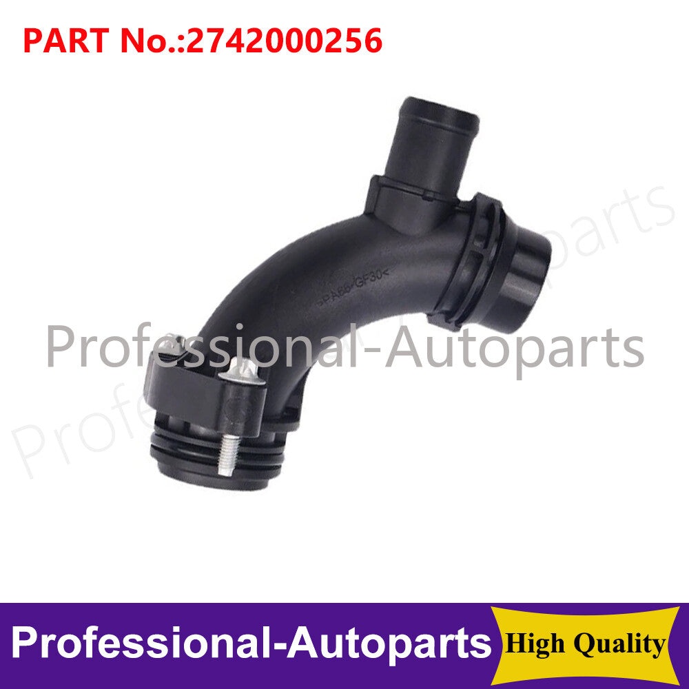 2742000256 Water Coolant Inlet Hose Pipe Connector for Mercedes W205 C350E 2.0L