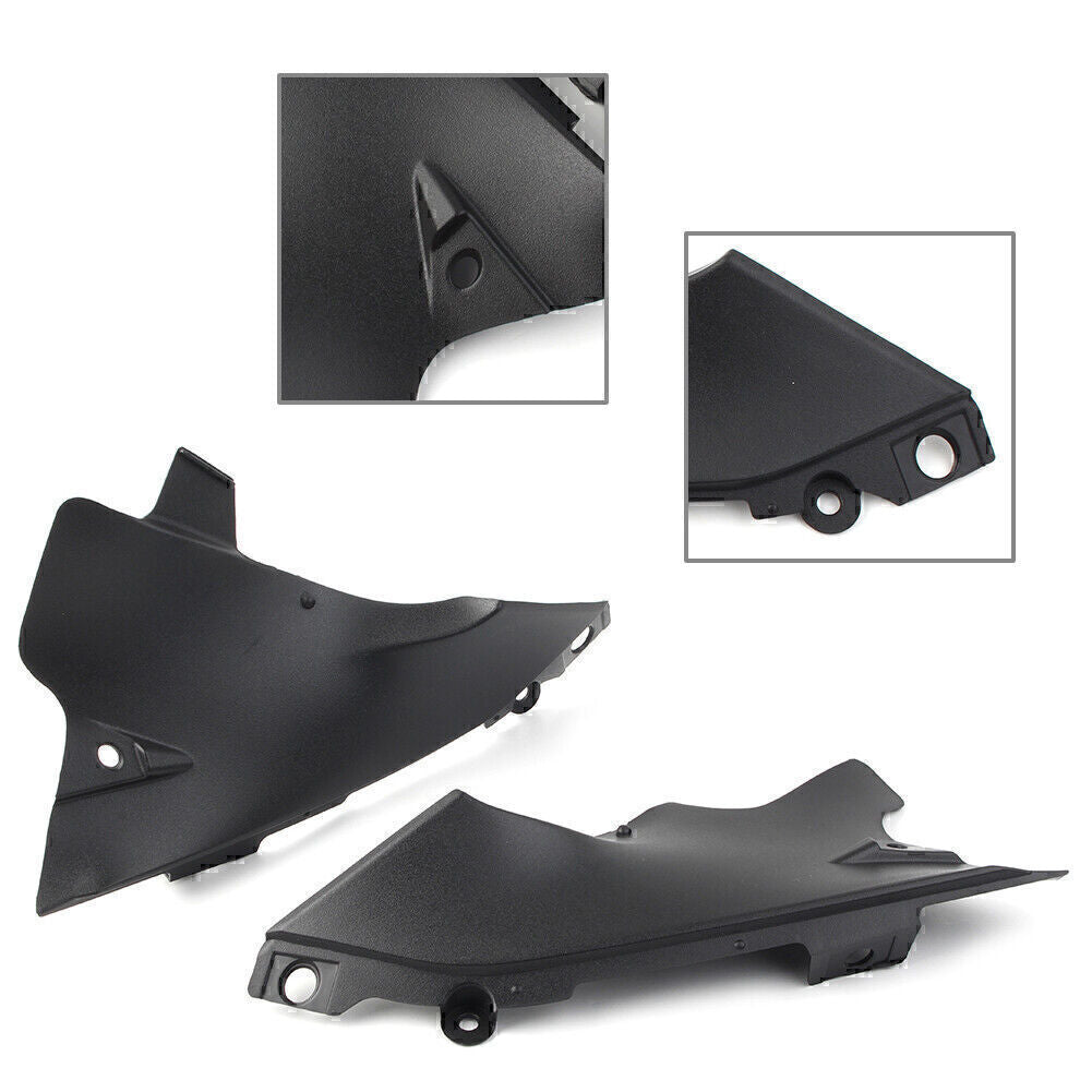 Black LeftRight Side Air Duct Cover Fairing Tube for Yamaha YZF R1 2004-06 2005