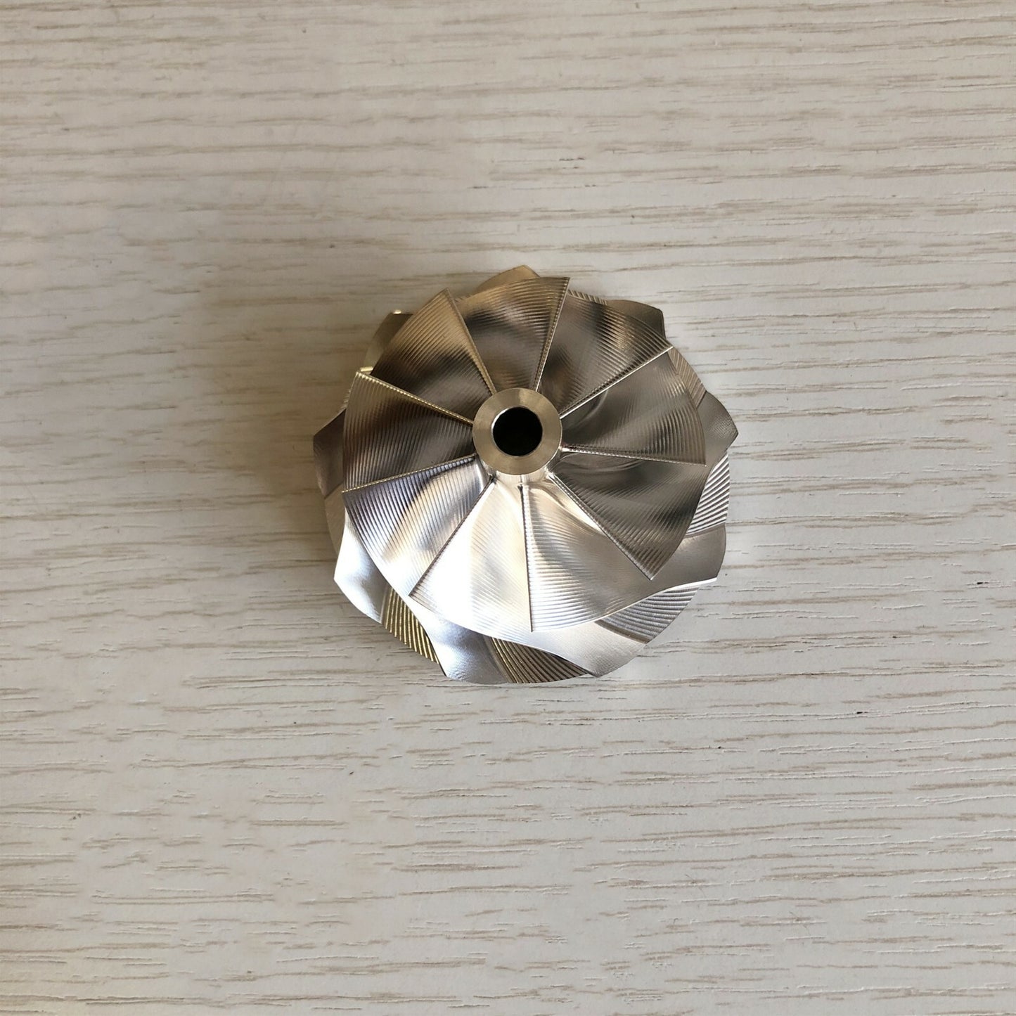 G25-550 48.35/60.00 mm 9+0 insert spot milling machine for turbine blank compressor wheel