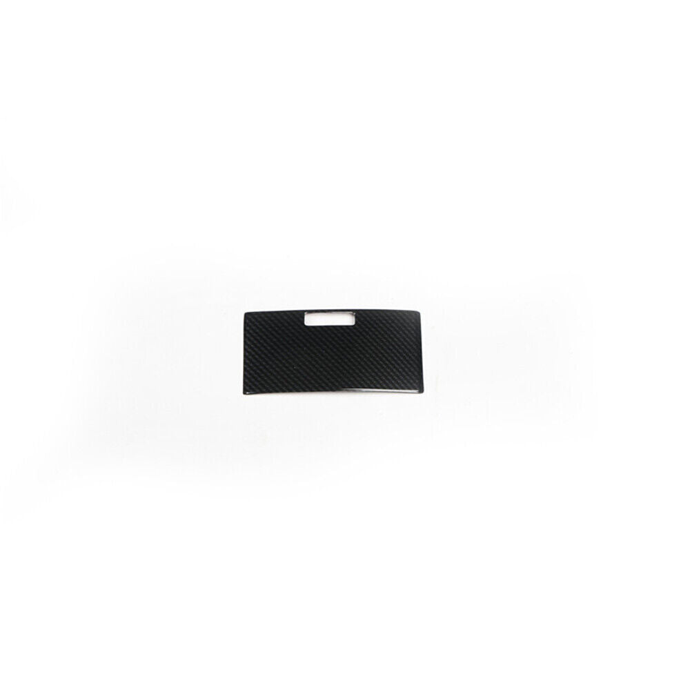 Console Storage Box Cover Trim Interior for Lexus IS 06-11 Black Carbon Fiber