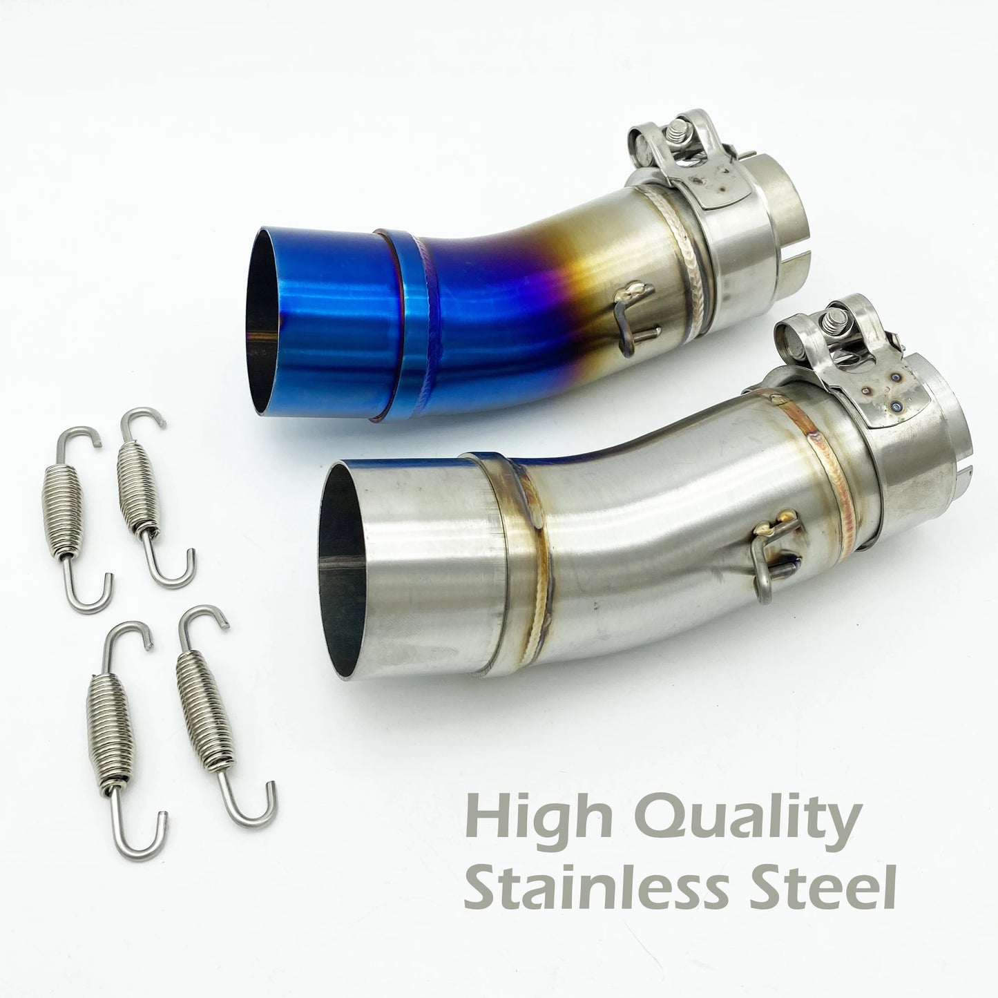 Slip-On System Full Set Link Pipe Middle Pipe for Kawasaki 400 Z400 2017-2019
