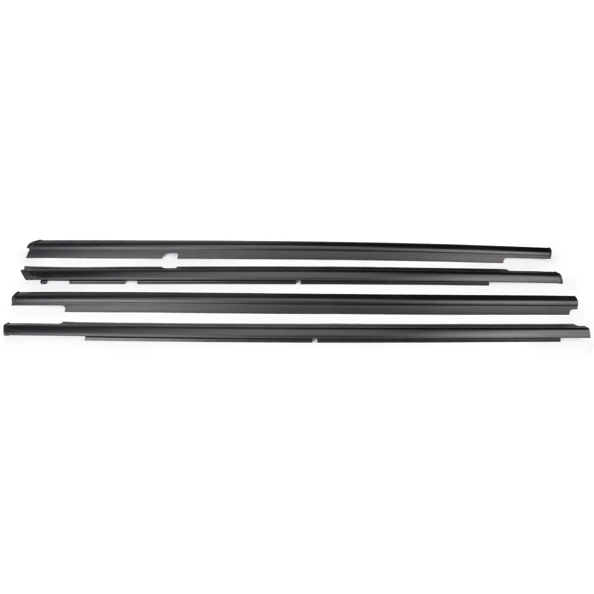 4x 5757A017 Outside Window Weatherstrip Seal Belt Molding for Mitsubishi Lancer