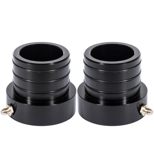 Pair MG21103 Front Axle Tube Seal Kit for Jeep for Wrangler JK TJ XJ YJ ZJ MJ Black