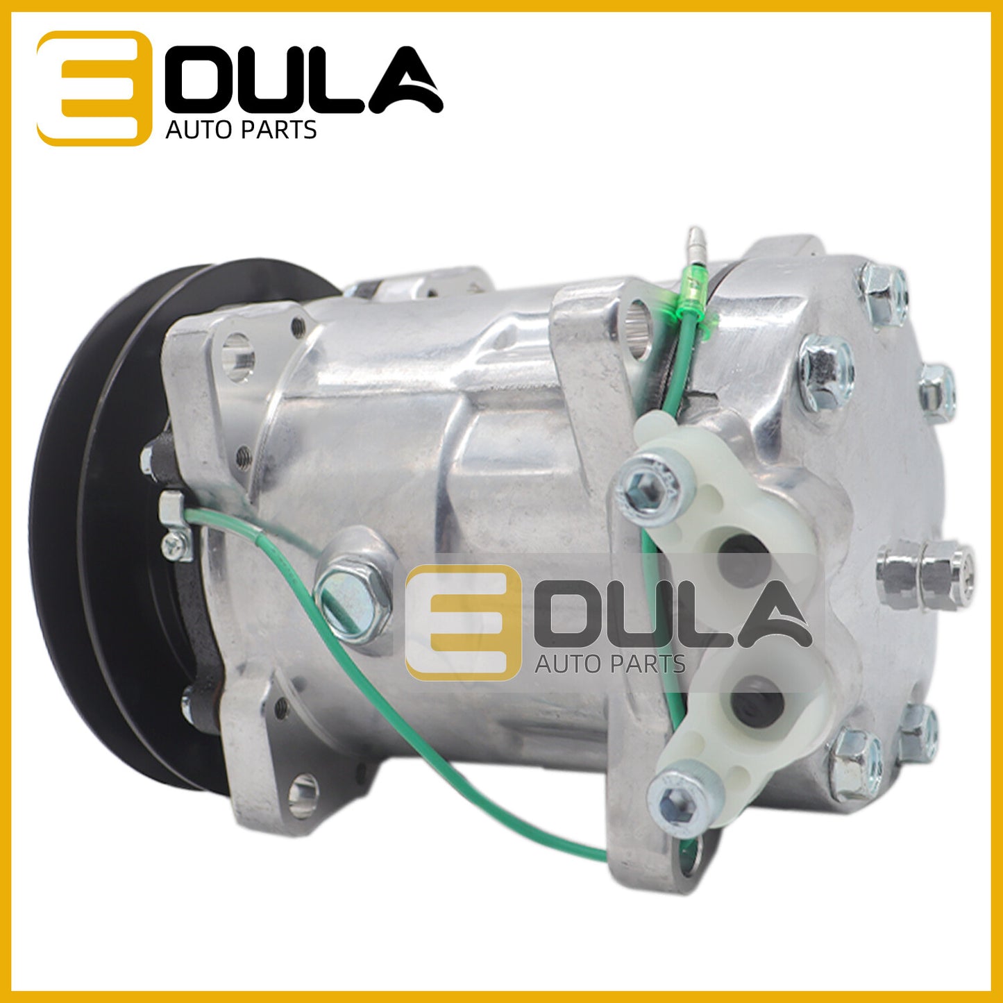 12V AC Compressor SD7H15 fits for Mitsubishi Kobelco Kato Komatus Fuso 71208019