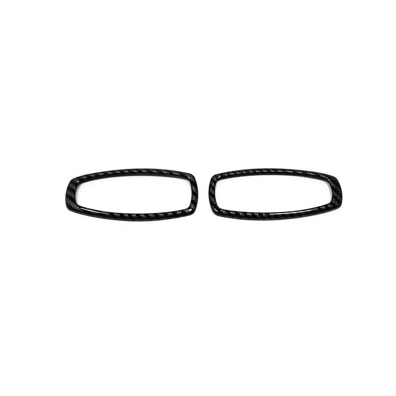 for Kia Carnival 2022-2023 Carbon Fiber Side Reading Light Frame Cover Trim 2pcs