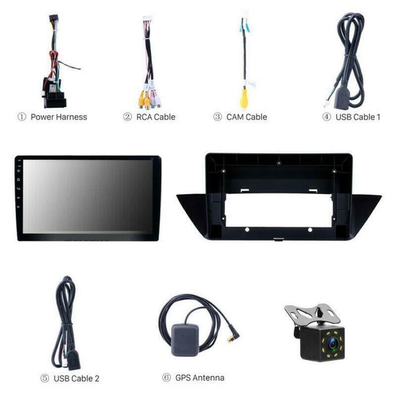 10.1 Android 9.0 Car Radio Stereo Player GPS Nav w/Camera for BMW X1 E84 09-13