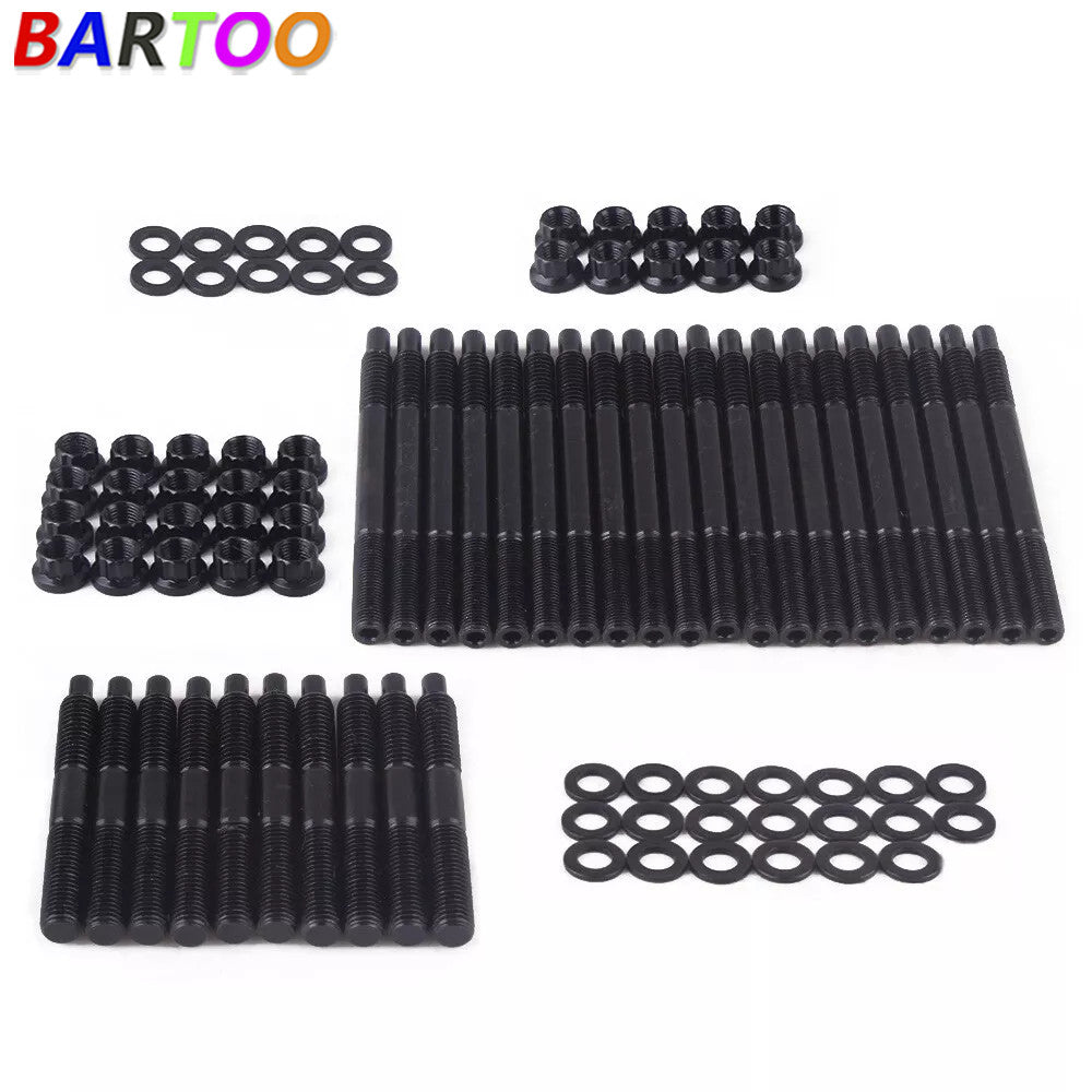 For LS1 LS6 4.8L 5.3L 6.0L 2004-2018 12-Point Cylinder Head Stud Kit