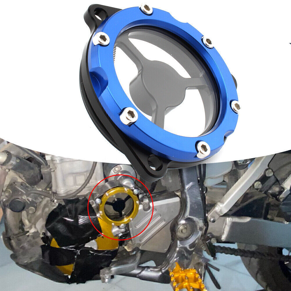 Starter Idle Gear Cover Guard for Suzuki DRZ400/400E DRZ400 S/SM LTZ400 Blue