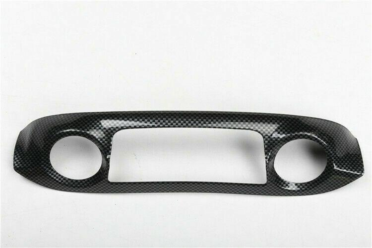 for Honda CRV CR-V 2012-2016 Carbon Fiber Console AC Button Control Frame Trim