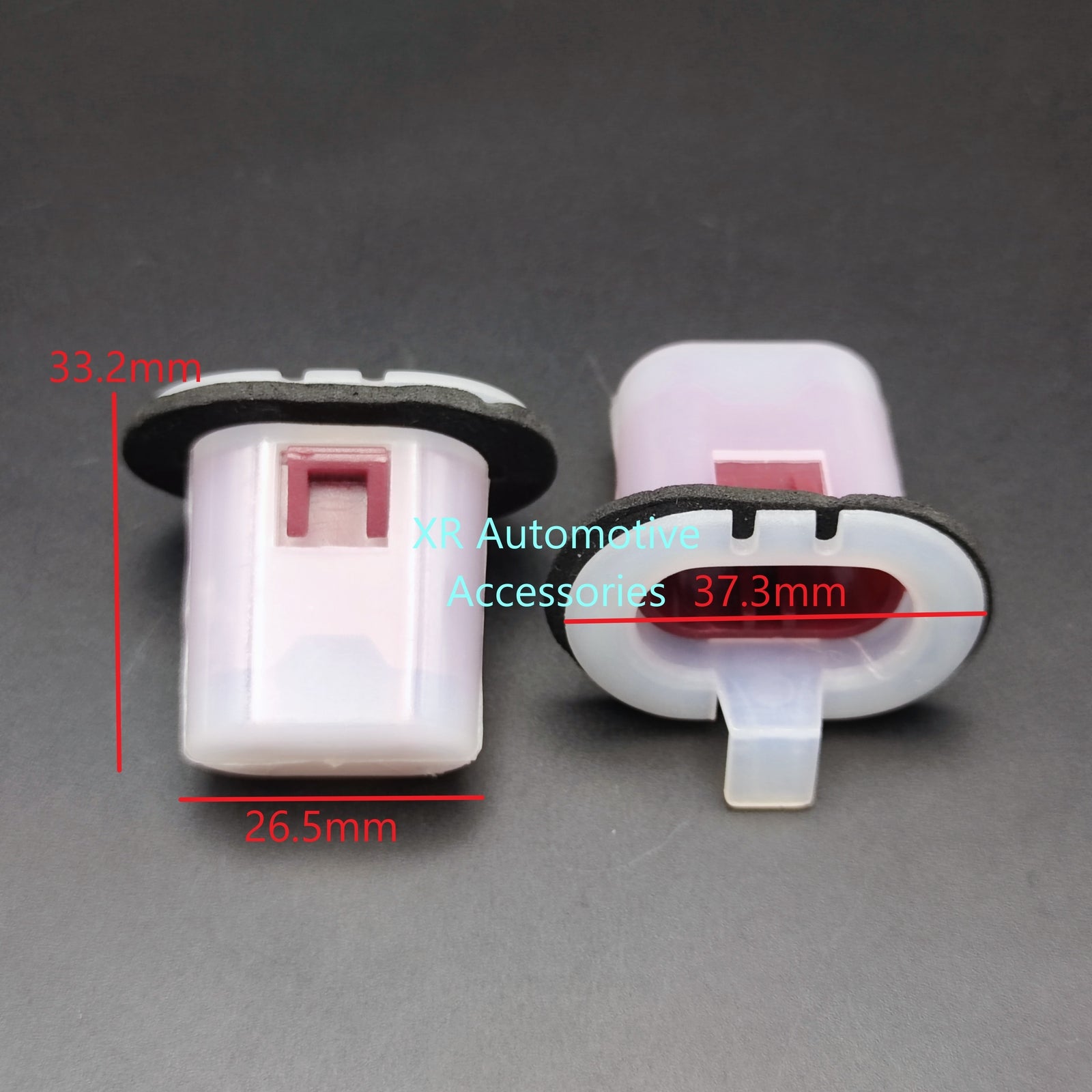 4 Pcs for Nissan for X-TRAIL Qashqai Car Rear Cushion for Seat Fixing Clips 88304-51E00
