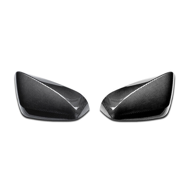 Carbon Fiber Side Door Rear View Mirror Cover Trim Cap for Lexus RX NX 2016-2022