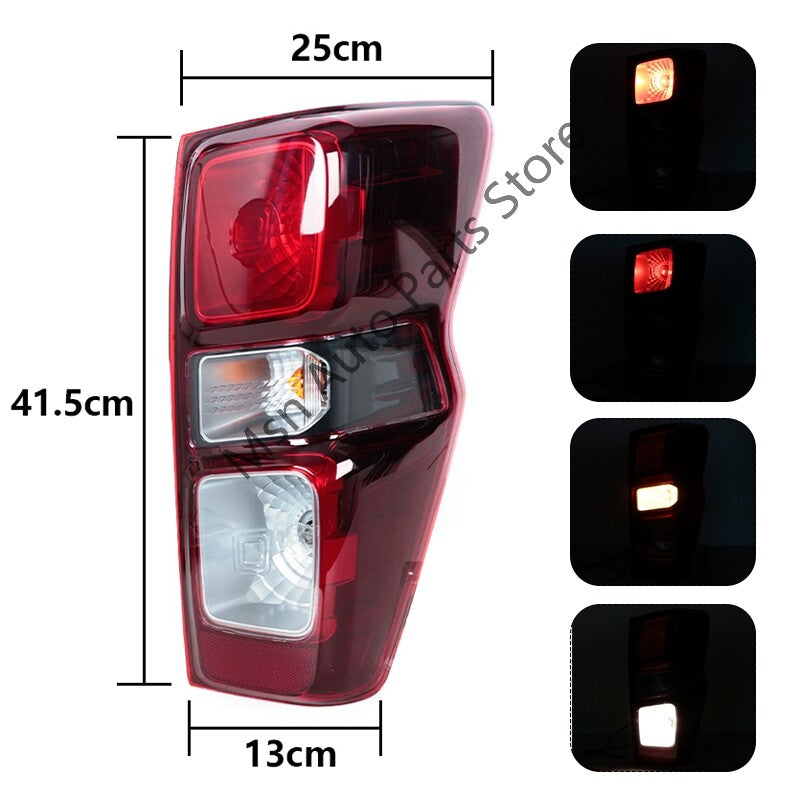 1Pair Rear TailLight Brake Light for Isuzu DMax D-Max Pickup 2021 Low Allocation