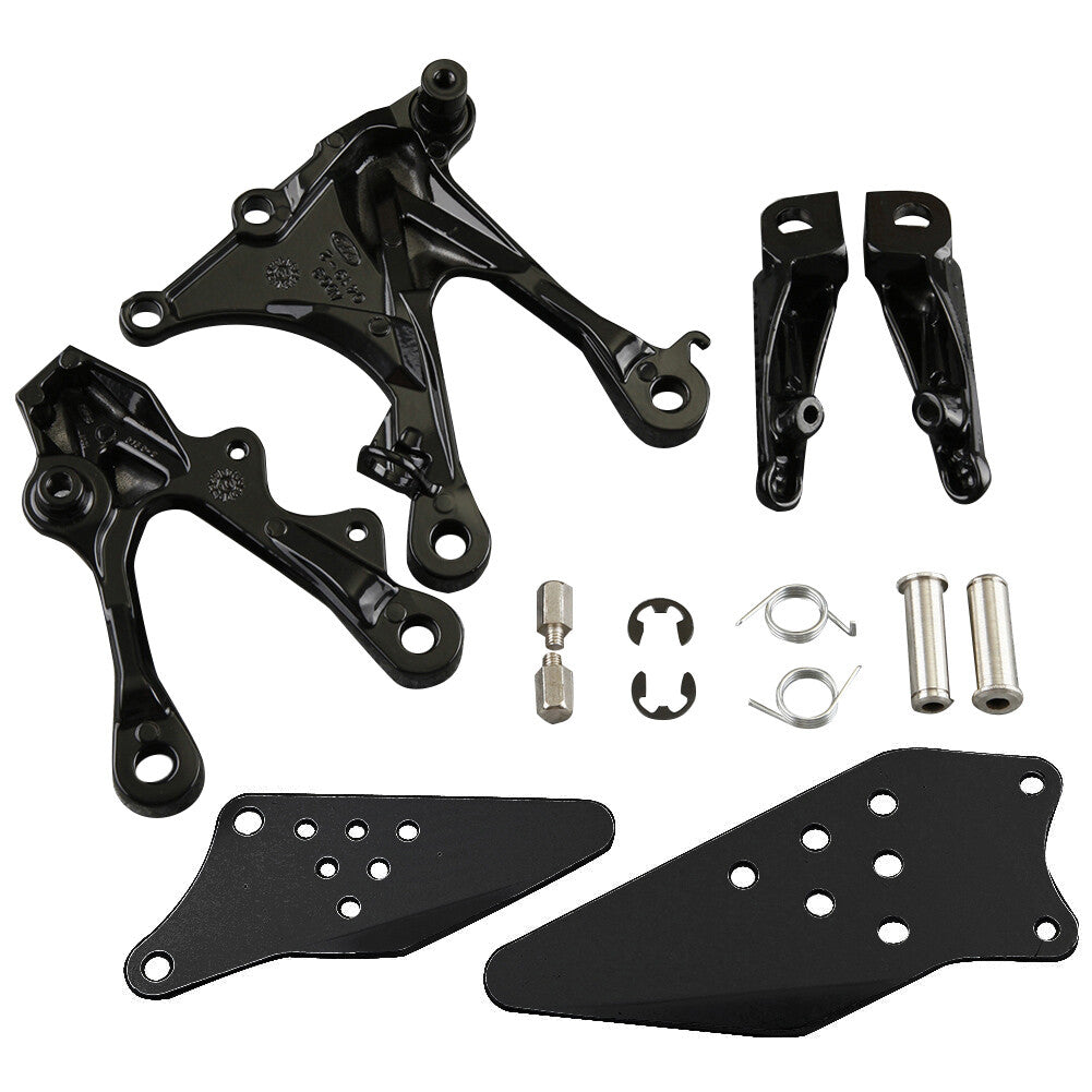 Fu?rastenanlage vorne Fu?rasten Paar Halter f¨¹r for KAWASAKI ZX6R 2005-2008