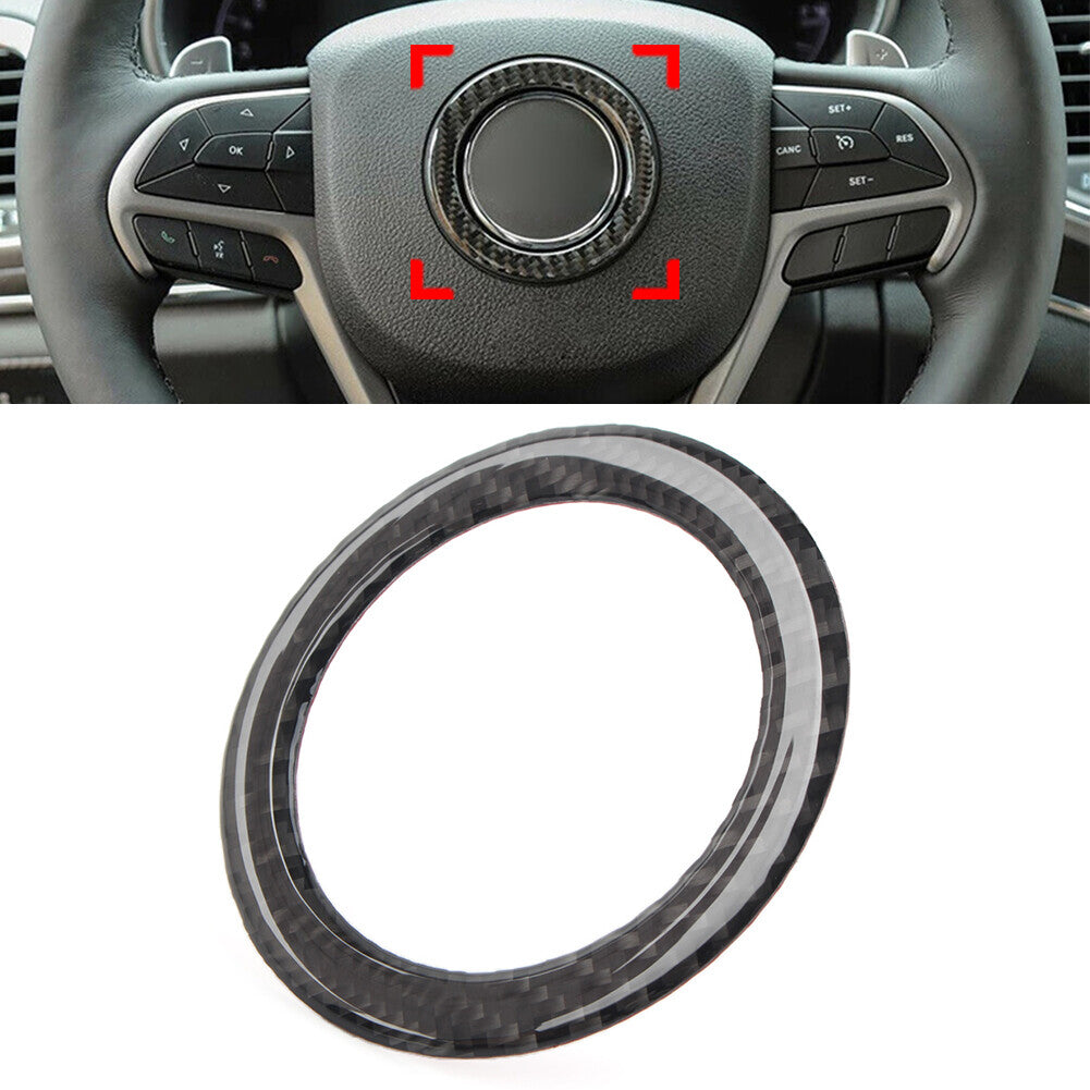 Steering Wheel Hub Cover Trim for Jeep Grand Cherokee 2014-2022